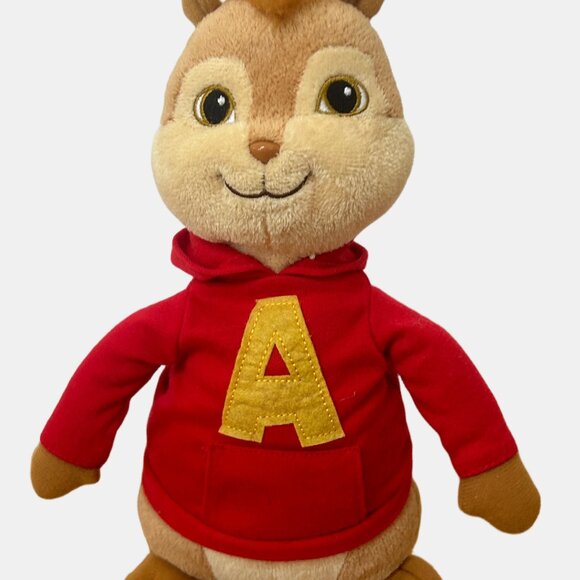ALVIN AND THE CHIPMUNK PLUSH STUFFED ANIMAL 10" - Picture 3 of 4